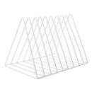 1 Piece Nordic Simple Triangle Wrought Iron Storage Rack Holder Bookshelf file Magazine Storage Box Office Desktop Organizer