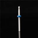 2.35mm Ceramic Nail Art Drill Bit Round Gel Remover Electric Manicure Tool File Polish Blue