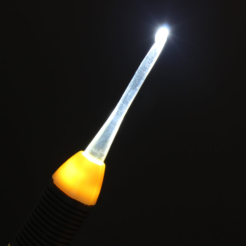 Lighted Crochet Hooks Value Pack 9 pcs Set LED Lite Crochet Hook Set  Needle Batteries Included