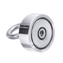 80KG Dual Side Neodymium Recovery Magnet Fishing Magnet Detecting Lifting Salvage Tool