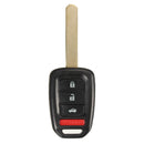 4 Buttons Remote Key Cover Shell Case Replacement for Honda Accord 2013-2015
