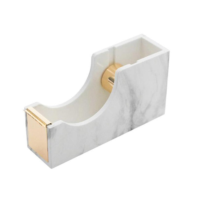 Miwoo MW0092/0710Q Marble Tape Cutter Tools Desktop Adhesive Tape Base Stationery for School Office Desktop Supplies