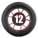 Motorcycle Rim Stripe Wheel Decals Reflective Tape Bike Car Sticker Green Red Yellow Universal