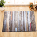 40X60cm Bathroom Shower Curtain Modern Rustic Wood Wall Waterproof Bathroom Liner Shower Curtain