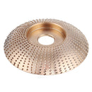 Drillpro 85mm Tungsten Carbide Wood Shaping Disc Carving Disc 16mm Bore Sanding Grinder Wheel for 100 115 Angle Grinder