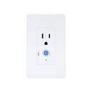 SONOFF IW100/IW101 US WiFi Smart Power Monitoring Wall Socket Switch Work with Amazon Alexa and Google Assistant Voice Control LAN Control