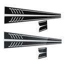5D Carbon Fiber Racing Side Stripe Car Decals Stickers For Mercedes-Benz C Class W204 C180 C200 C230 C280 C300 C320 C350 C63 AMG