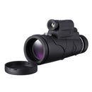 40x60 Monocular HD Optic BAK4 Day Night Vision Led Laser Flashlight Telescope With Tripod Phone Holder