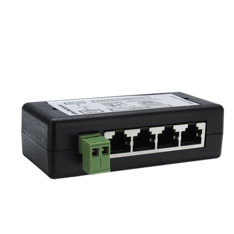 4Ports POE Injector POE Splitter for CCTV Network POE Camera Power Over Ethernet IEEE802.3af