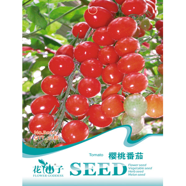 30pcs British Cherries Tomato Seeds Garden Plants