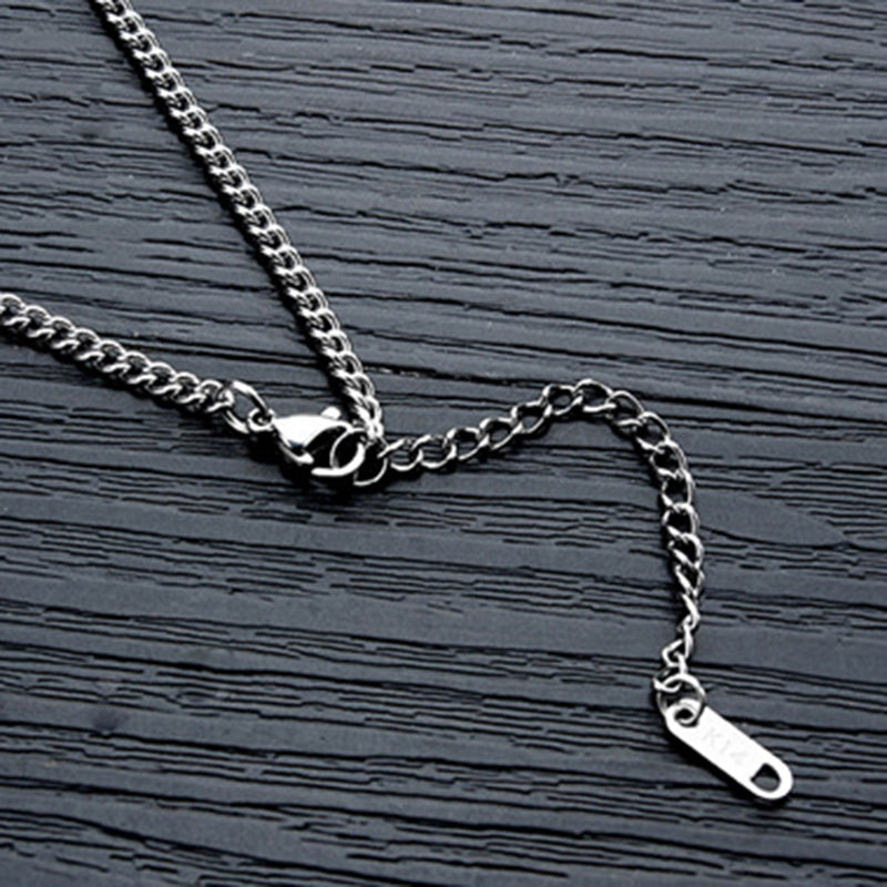 Retro Rubik's Cube Hollow Pendant Pendant Solid Wave Men's Necklace