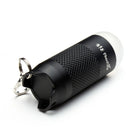 New ThorFire KL02 Pocket Rotate Switch LED Mini Keychain Flashlight CR123A