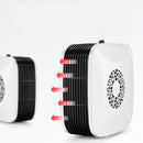 700W 220V Mini Electric Heater Fan Low Noise Warm Air Blower for Office Home Desktop Floor