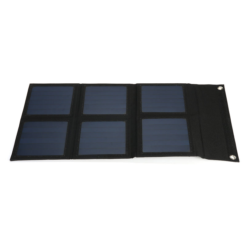 DL-SP30 80W 18V Efficient Solar Panel Solar Charger Tri-fold Bag Foladable Solar Power Bank Panel Phone Charger