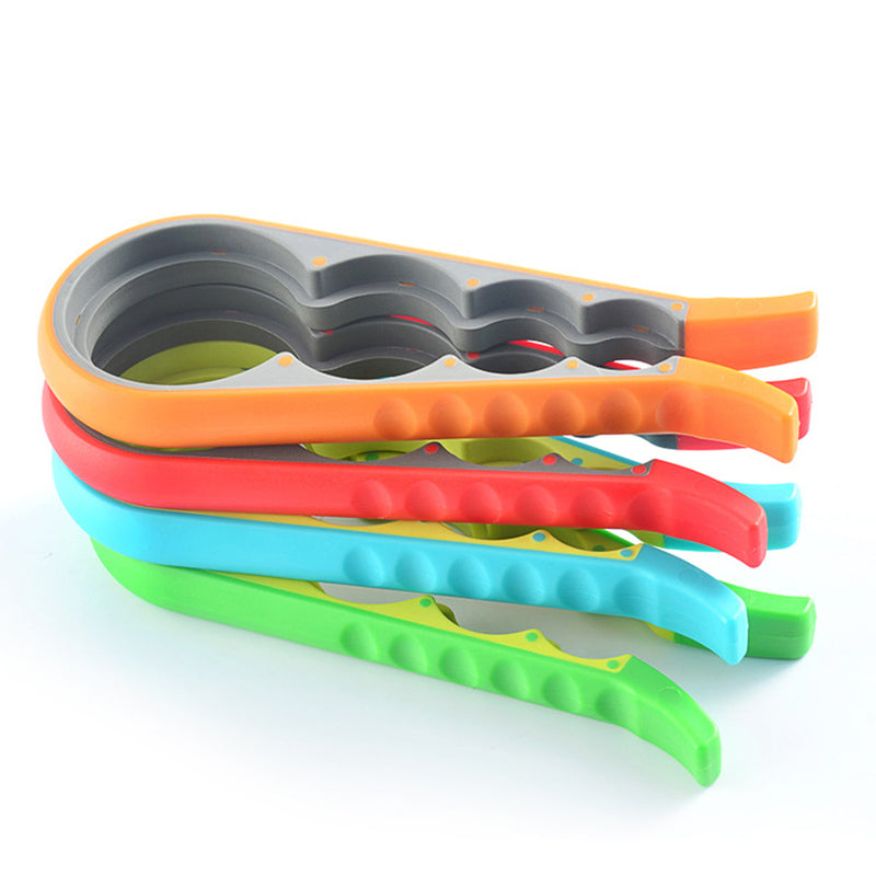 4 in 1 Multi-functional Can Bottle Opener Jar Home Kitchen Non-slip Twist Cap bottle opener