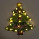 LED Christmas Tree Decoration String Light Window Hanging Ornament Holiday Gift