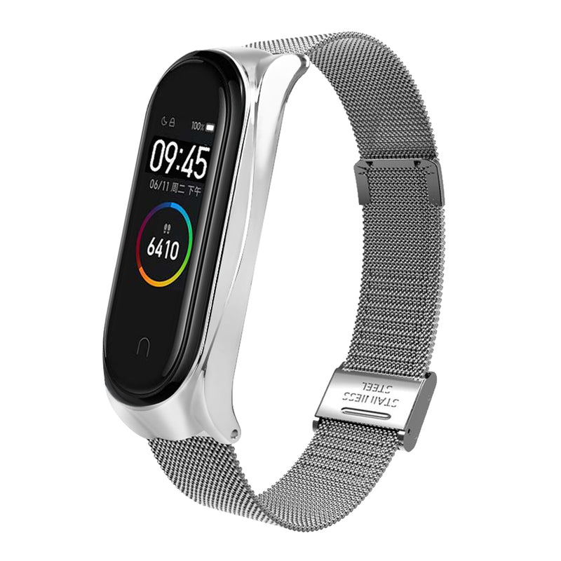 Bakeey Metal Watch Band Milan Stainless Steel Watch Strap for Xiaomi Mi band 4 Smart Watch