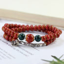 Ethnic Handmade Beaded Bracelet Flower Ceramic Multilayer Bracelets Vintage Jewelry for Women