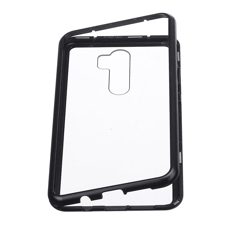 Bakeey Magnetic Adsorption Metal Tempered Glass Flip Protective Case for Xiaomi Redmi Note 8 Pro