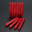 Suleve M3AS9 10Pcs M3 40mm Knurled Standoff Bolt Aluminum Alloy 6061 Anodized Spacer Multicolor