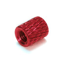 Suleve M3AS1 10Pcs M3 6mm Knurled Standoff Aluminum Alloy Anodized Spacer