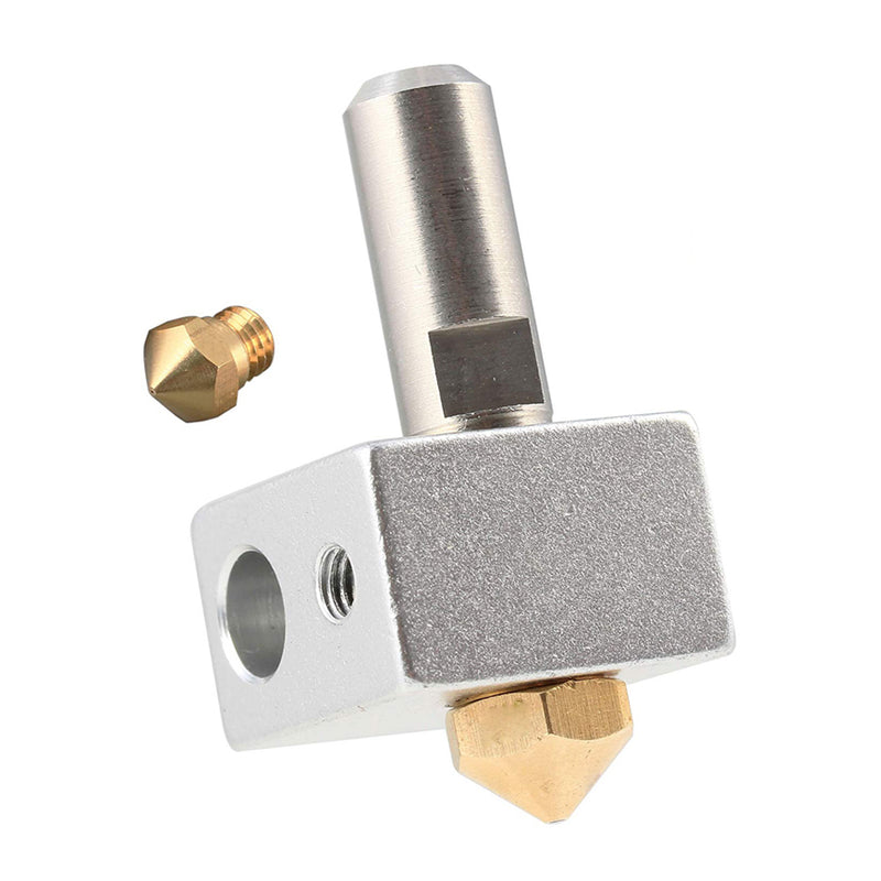MK10 All Metal Hotend Kit with  MK10 Extruder+0.4mm+0.6mm Brass Nozzle+PTFE Tube+Wrench Set for 3D Printer