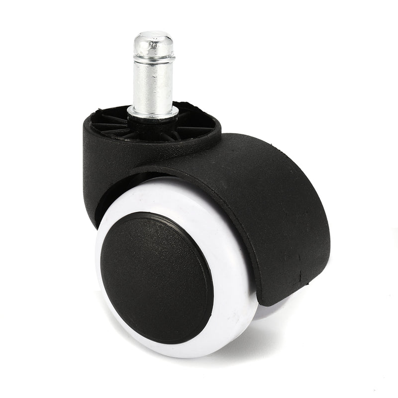 5Pcs 2 Inch Universal Office Home Chair Rubber Caster Wheels Floor Funiture Replacement