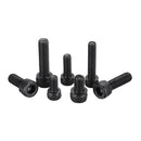 Suleve MXCH5 500Pcs M3 M4 M5 Carbon Steel Screw Hex Socket Cap Head 8-20cm Bolt Nut Assortment