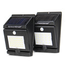 360 Rotating Solar Lighting PIR Motion Sensor Safety Outdoor Garden Wall Light