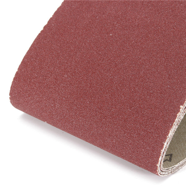 5pcs 100x915mm 180 Grit Sanding Belts Aluminum Oxide Abrasive Sanding Belts