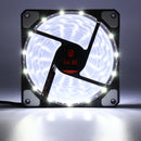 120mm 15pcs LED Light Neon PC Computer Case CPU Cooling Fan Mod Cooler 3Pin 4Pin