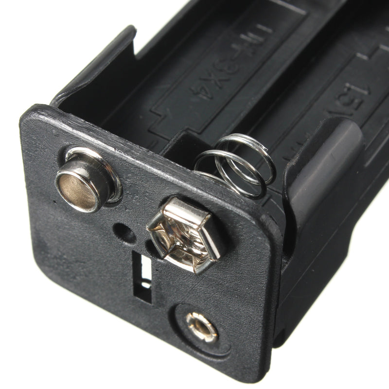 50pcs 4-Slot 4 x AA Battery Holder Back To Back Holder Case Box
