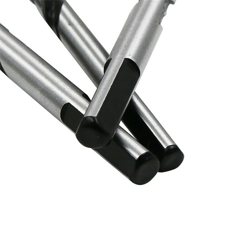 7Pcs Triangle Drill Bit Woodworking Wood Plastic Metal Cutting Hole Saw Cutter