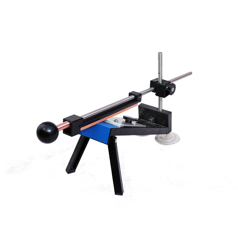 KCASA Iron Steel Sharpener Metal Fixed-angle Grinder Sharpener System with 4 Stones Sharpen Stone