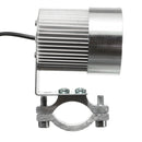 2pcs 12W 6000K LED Daylight Headlamp Spot Lightt Chrome For Motorcycle Scooter Car Truck Van