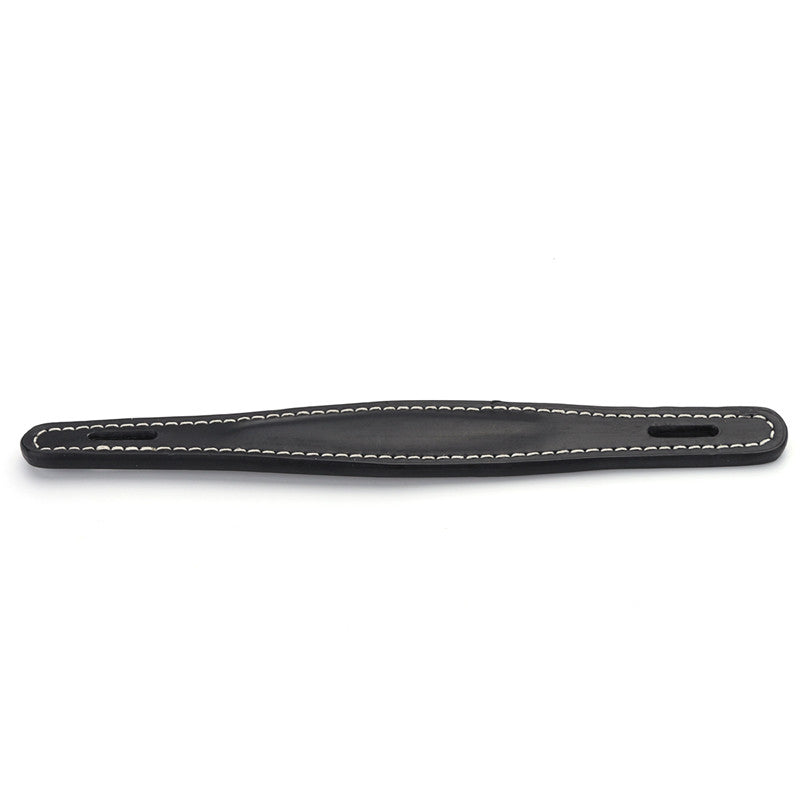 Brown Black Leather Amplifier Handle Raised Center for Fender Amp