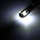 2pcs 12V Ba9s 2W 100LM 6000K T4W White 6 SMD LED Dashboard License Wide Light Lamp Motorcycle Car