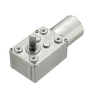 JSX1650-370 DC 12V 5RPM Worm Gear Motor 6mm Shaft High Torque Turbine Worm Gear Reduction Motor