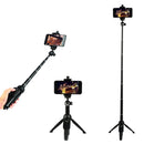 YUNTENG 992 Wireless bluetooth Remote Handheld Monopod Mini Tripod Phone Selfie Stick