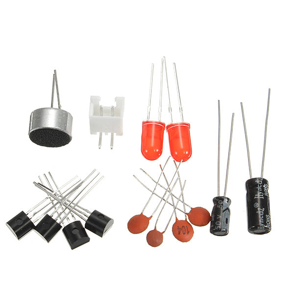 3Pcs Voice Control Clap Switch Module Kit High Sensitive LED Rhythm Bistable Switch DIY Kit