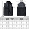 Dual Control Electric Vest Heated Outdoor Jacket USB Warm Up Heating Pad Winter Body Warmer