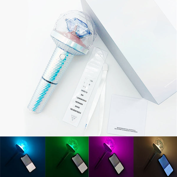 Ver.2 SEVENTEEN OFFICIAL Light Stick Concert LED Lamp Lightstick bluetooth 5.0 Decorations
