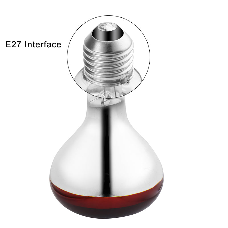 E27 100W 150W 175W 250W Smart Infrared LED Light Pets Bulb Poultry Heat Lamp AC110-240V