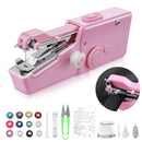 Handheld Sewing Machine Mini Cordless Portable Electric Sewing Stitch Tools for Fabric Kids Pet Clothes