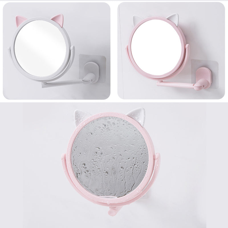 Suction Cup No Fog Free Shower Shaving Shave Bathroom Mirrors