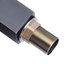 Oil Rubbed Square Faucet Bathroom Single Tap Basin Waterfall Spout Sink Mixer