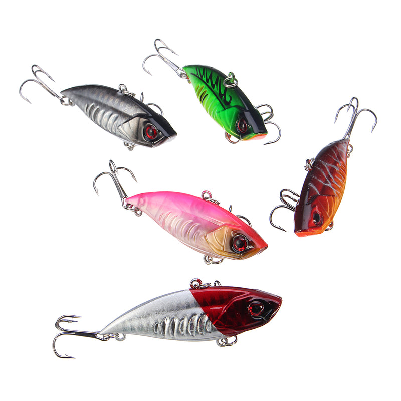 5 Pcs Fishing Lure Spinner Fishing Bait Hunting Fishing Tools