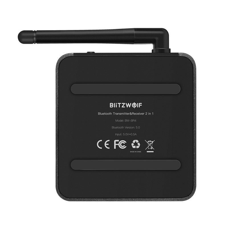 BlitzWolf BW-BR4 bluetooth V5.0 HD Music Receiver Transmitter Audio 2 in 1 Adapter