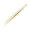 TU-11BB 5.5inch ESD Anti-static Golden Extra Long Straight Tweezers Nipper Clip Hand Tool