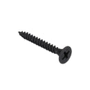 Suleve M3.5CP4 700Pcs M3.5 Cross Black Recessed Flat Head Self Tapping Ash Phosphorus Drywall Metric Threaded Wood Screw Nail Bolt